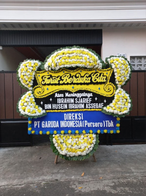 Papan Bunga Duka di Kenali Asam Bawah